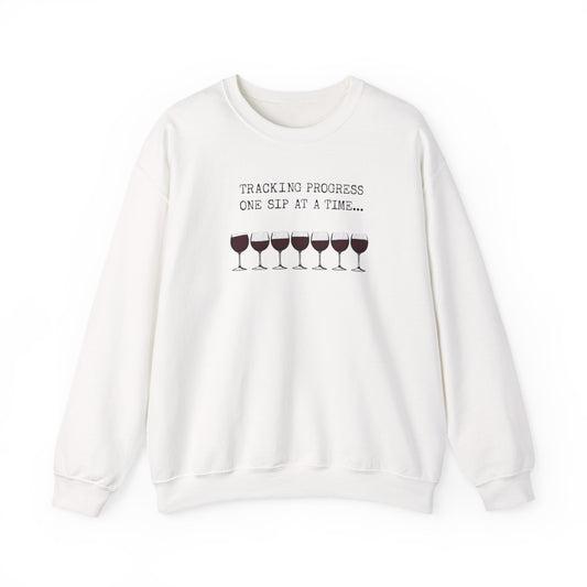 Sweatshirt with Sassy Wine Quote, Perfect for Wine Lovers, Gift for Her, Cozy Crewneck, Great for Parties or Celebrations