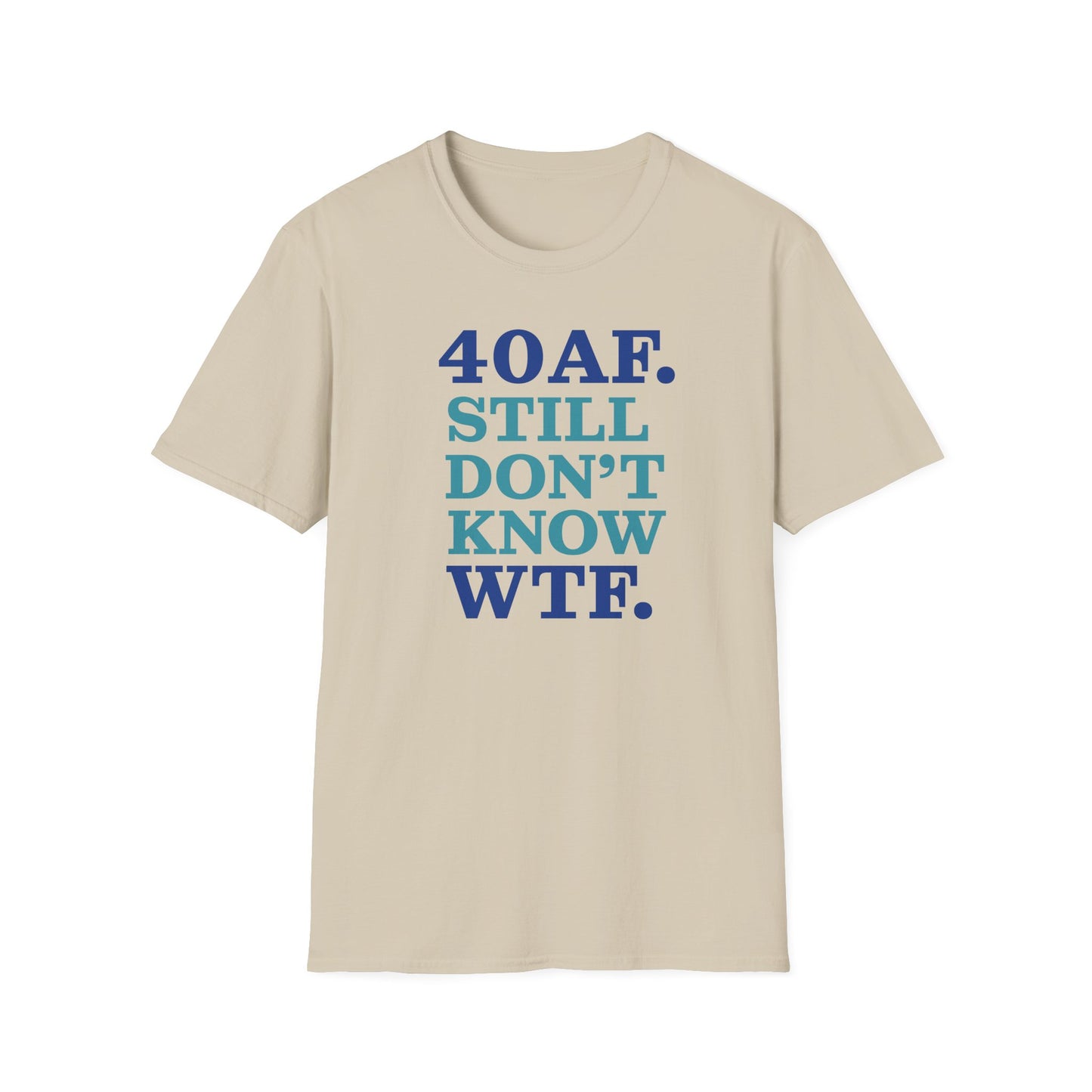 Personalized Age AF Unisex T-Shirt - WTF