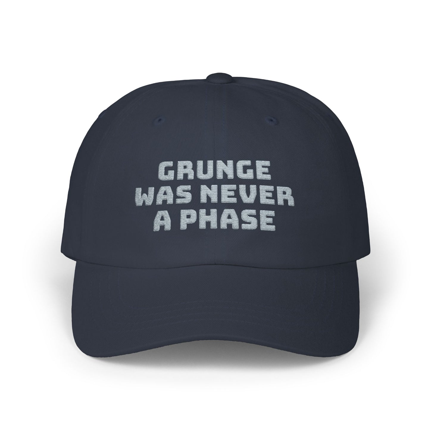 Grunge Phase Dad Cap, Vintage Style Hat, Casual Streetwear, Music Lover Gift, Trendy Accessory for Teens and Adults