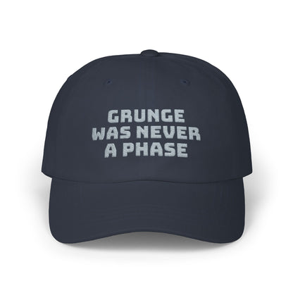 Grunge Phase Dad Cap, Vintage Style Hat, Casual Streetwear, Music Lover Gift, Trendy Accessory for Teens and Adults