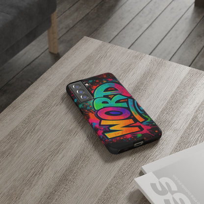 Phone Cases 90s Slang 'Word' Graffiti Tough Cases