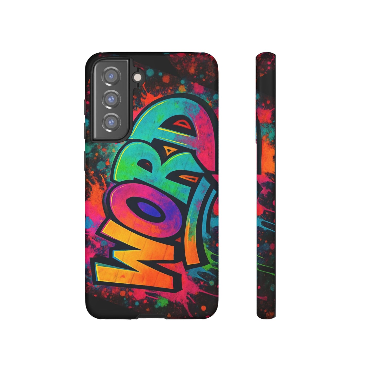 Phone Cases 90s Slang 'Word' Graffiti Tough Cases