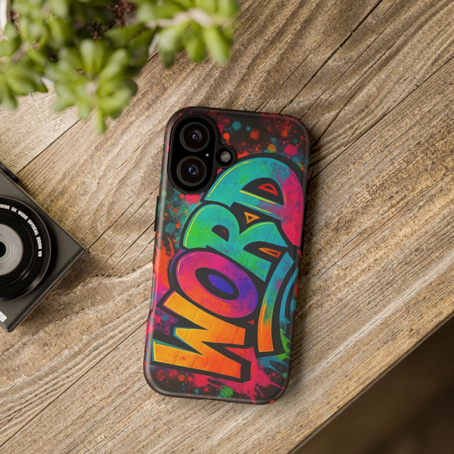 Phone Cases 90s Slang 'Word' Graffiti Tough Cases
