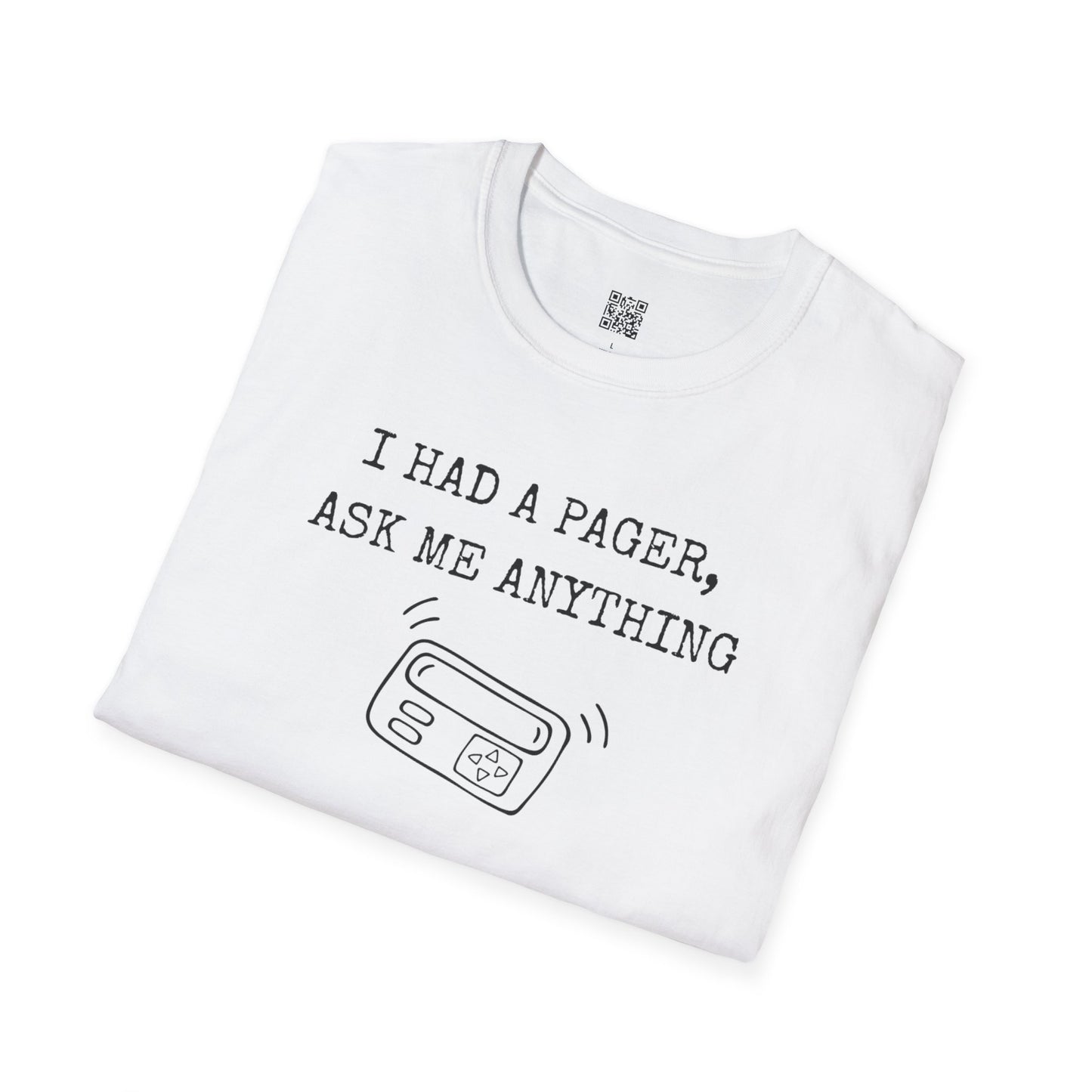 Vintage Pager Nostalgia T-Shirt 90s Style T-Shirt - Unisex, Fun Nostalgic Gift, Unisex Casual Wear, Perfect for Birthdays and Retro Parties