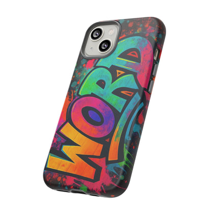 Phone Cases 90s Slang 'Word' Graffiti Tough Cases