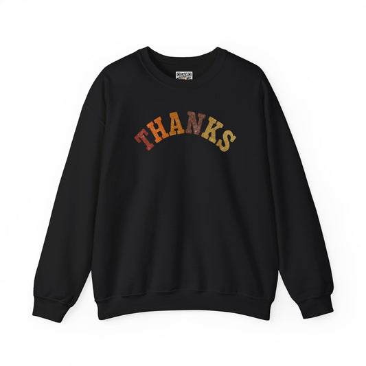 Thankful Vibes Unisex Sweatshirt, Cozy Gift for Friends, Thanksgiving Apparel, Thank You Sweatshirt, Casual Wear for All Occasions
