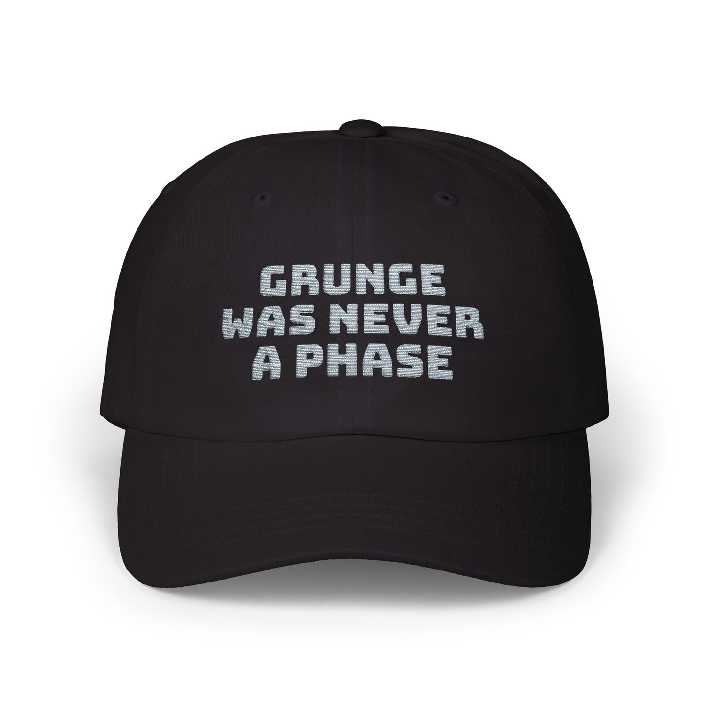 Grunge Phase Dad Cap, Vintage Style Hat, Casual Streetwear, Music Lover Gift, Trendy Accessory for Teens and Adults
