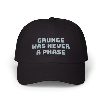 Grunge Phase Dad Cap, Vintage Style Hat, Casual Streetwear, Music Lover Gift, Trendy Accessory for Teens and Adults
