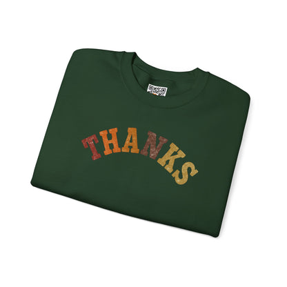 Thankful Vibes Unisex Sweatshirt, Cozy Gift for Friends, Thanksgiving Apparel, Thank You Sweatshirt, Casual Wear for All Occasions