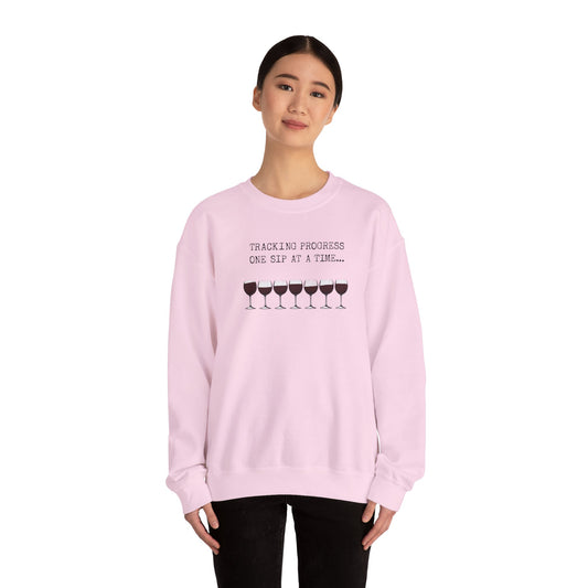 Sweatshirt with Sassy Wine Quote, Perfect for Wine Lovers, Gift for Her, Cozy Crewneck, Great for Parties or Celebrations