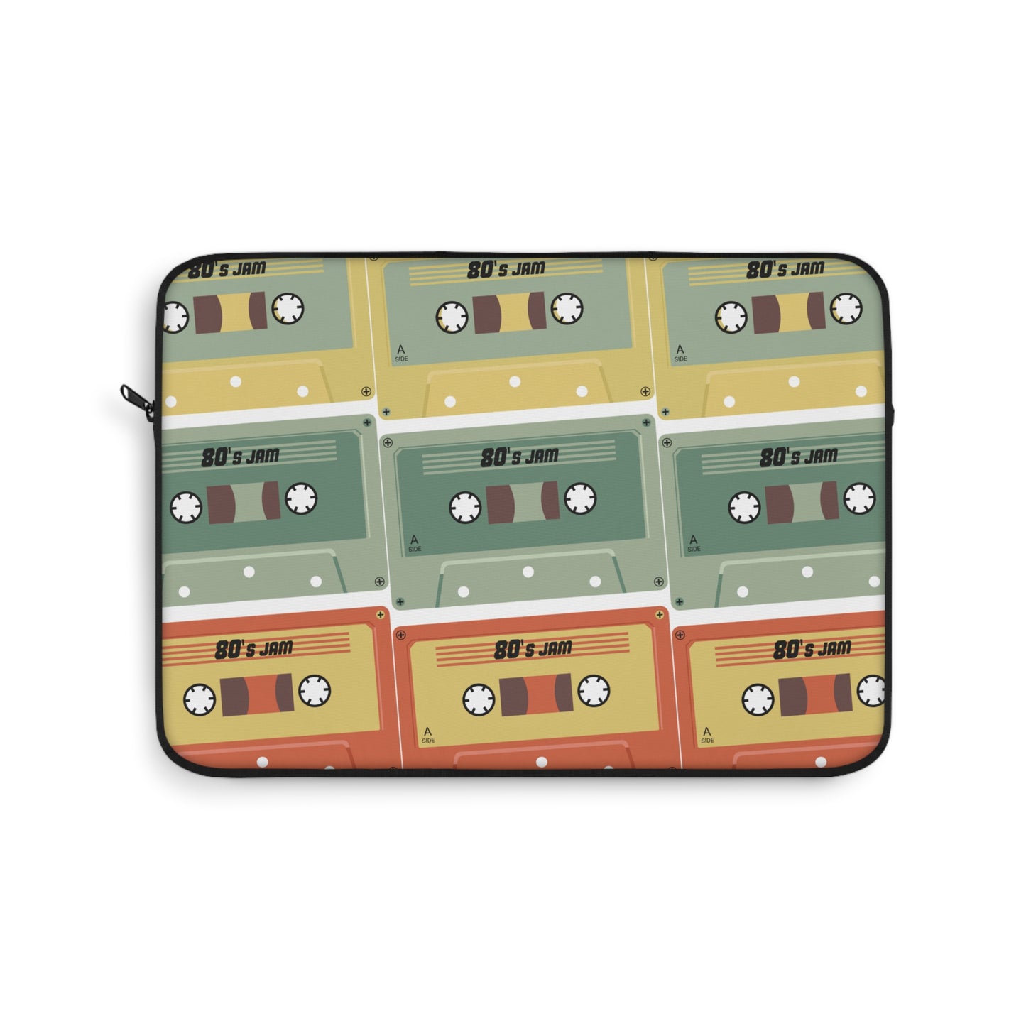 Fun 80s 90s Cassette Laptop Sleeve - Unique Tech Accessory, Gift for Geeks, Midlife Crisis Humor, Computer Case for Home, Office