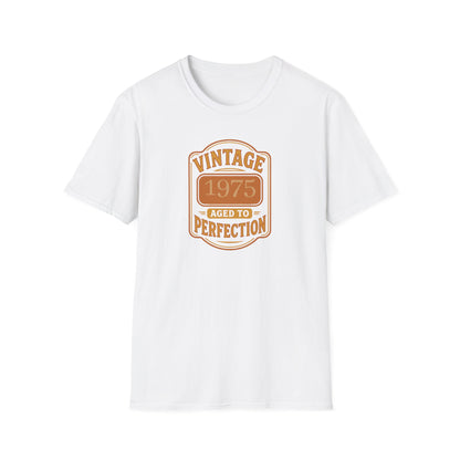 Vintage Birthyear Personalized  Aged to Perfection T-Shirt, Vintage 70s or 80s Tee, Fun Nostalgic Gift, Unisex Casual Wear, Perfect for Birthdays and Retro Parties