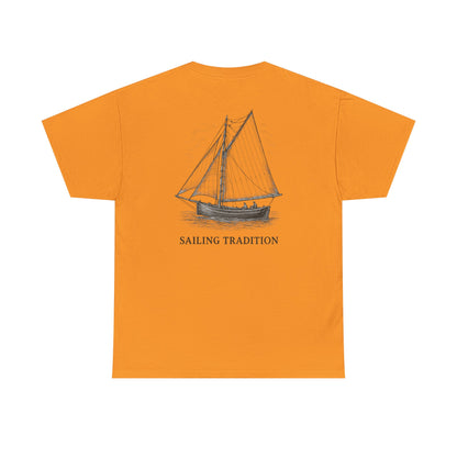 Sailing Tradition Tee - Galway, Ireland Shamrock Design