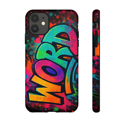 Phone Cases 90s Slang 'Word' Graffiti Tough Cases