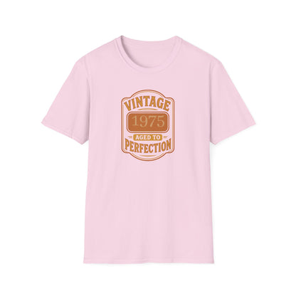 Vintage Birthyear Personalized  Aged to Perfection T-Shirt, Vintage 70s or 80s Tee, Fun Nostalgic Gift, Unisex Casual Wear, Perfect for Birthdays and Retro Parties