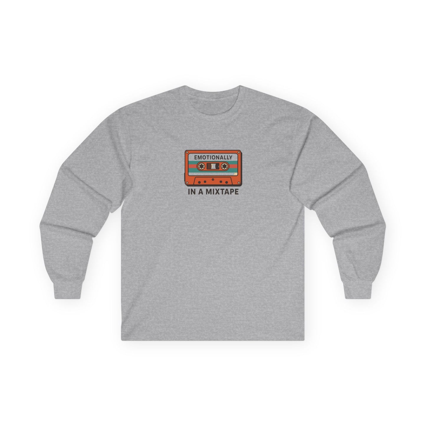 Long Sleeve Tee - Personalize Emotionally in a Mixtape with Birth Year or Name Unisex Ultra Cotton Long Sleeve Tee
