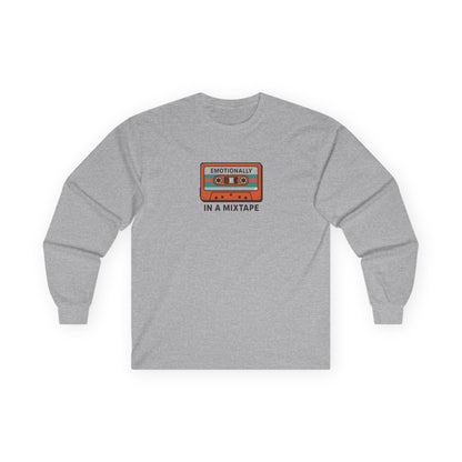 Long Sleeve Tee - Personalize Emotionally in a Mixtape with Birth Year or Name Unisex Ultra Cotton Long Sleeve Tee