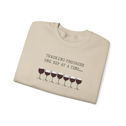 Sweatshirt with Sassy Wine Quote, Perfect for Wine Lovers, Gift for Her, Cozy Crewneck, Great for Parties or Celebrations