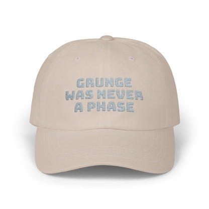 Grunge Phase Dad Cap, Vintage Style Hat, Casual Streetwear, Music Lover Gift, Trendy Accessory for Teens and Adults