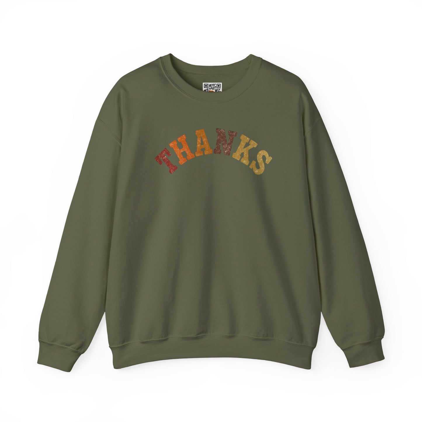 Thankful Vibes Unisex Sweatshirt, Cozy Gift for Friends, Thanksgiving Apparel, Thank You Sweatshirt, Casual Wear for All Occasions