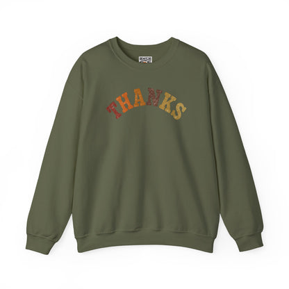 Thankful Vibes Unisex Sweatshirt, Cozy Gift for Friends, Thanksgiving Apparel, Thank You Sweatshirt, Casual Wear for All Occasions