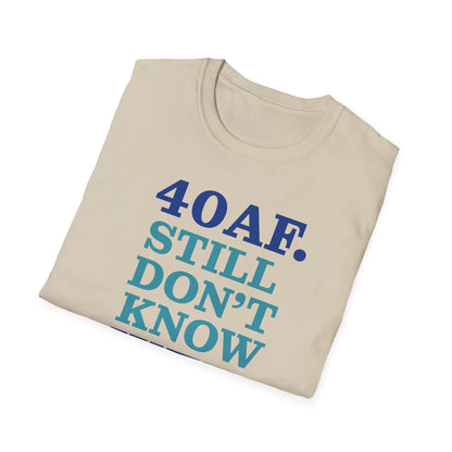 Personalized Age AF Unisex T-Shirt - WTF