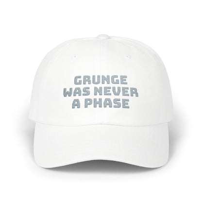 Grunge Phase Dad Cap, Vintage Style Hat, Casual Streetwear, Music Lover Gift, Trendy Accessory for Teens and Adults
