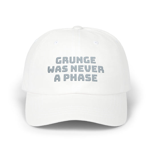 Grunge Phase Dad Cap, Vintage Style Hat, Casual Streetwear, Music Lover Gift, Trendy Accessory for Teens and Adults