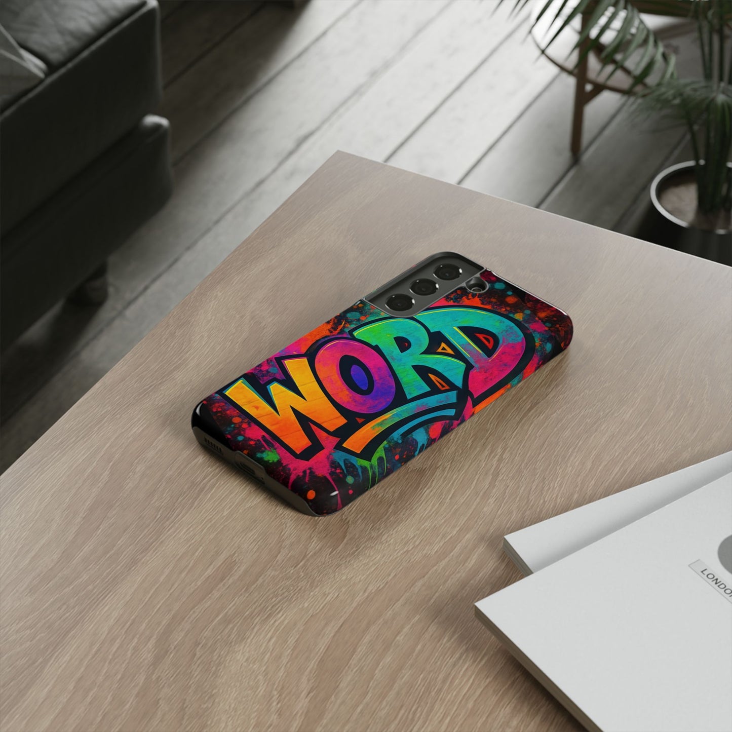 Phone Cases 90s Slang 'Word' Graffiti Tough Cases