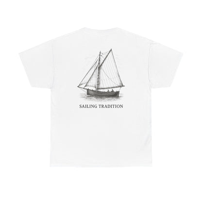 Sailing Tradition Tee - Galway, Ireland Shamrock Design