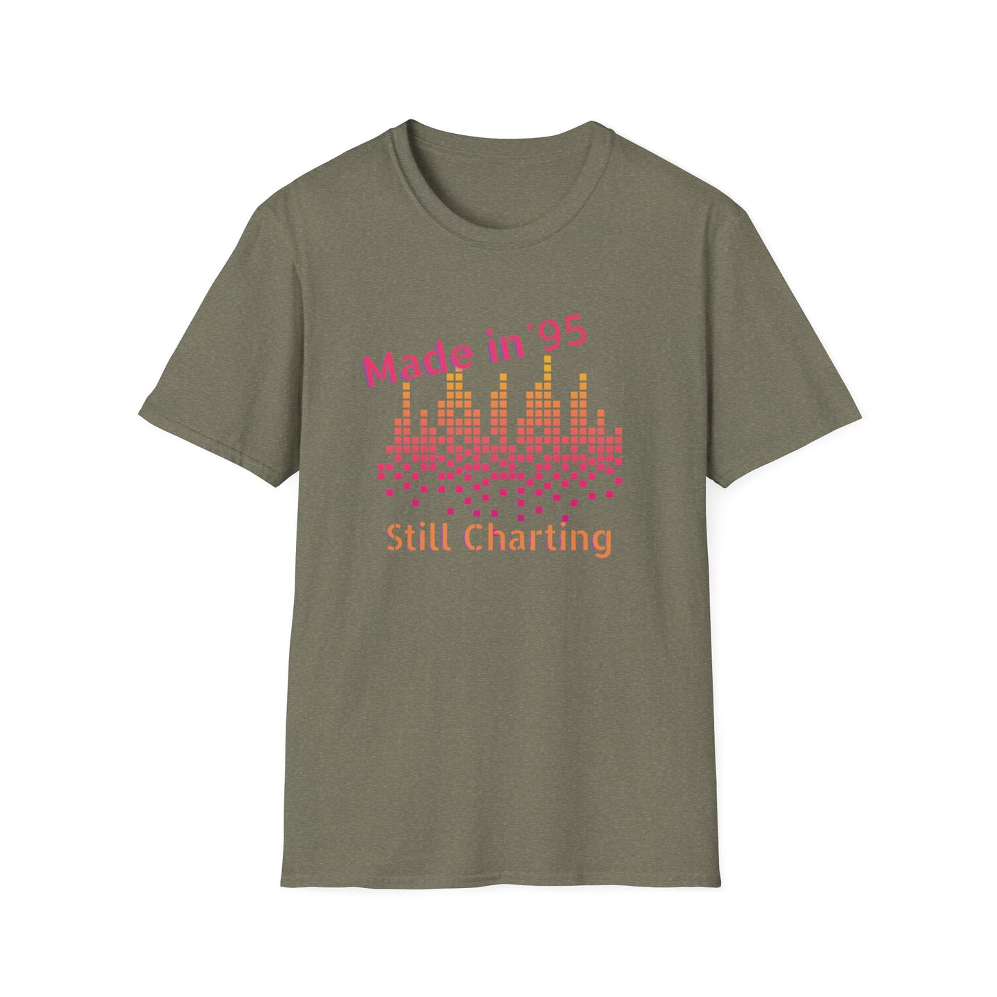 Personalize 90s Style T-Shirt - Unisex Birthyear Still Charting T-Shirt, Vintage 70s or 80s Tee, Fun Nostalgic Gift, Unisex Casual Wear, Perfect for Birthdays and Retro Parties