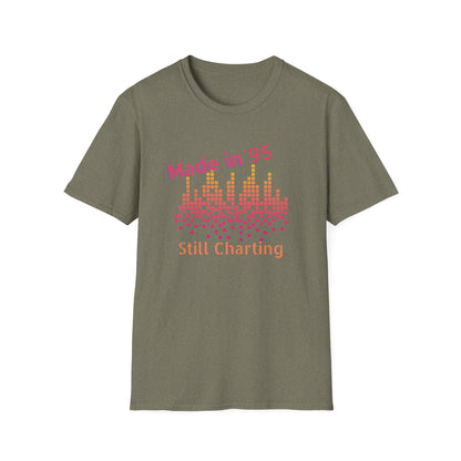 Personalize 90s Style T-Shirt - Unisex Birthyear Still Charting T-Shirt, Vintage 70s or 80s Tee, Fun Nostalgic Gift, Unisex Casual Wear, Perfect for Birthdays and Retro Parties