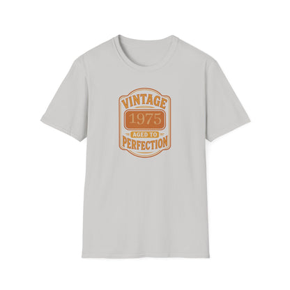 Vintage Birthyear Personalized  Aged to Perfection T-Shirt, Vintage 70s or 80s Tee, Fun Nostalgic Gift, Unisex Casual Wear, Perfect for Birthdays and Retro Parties