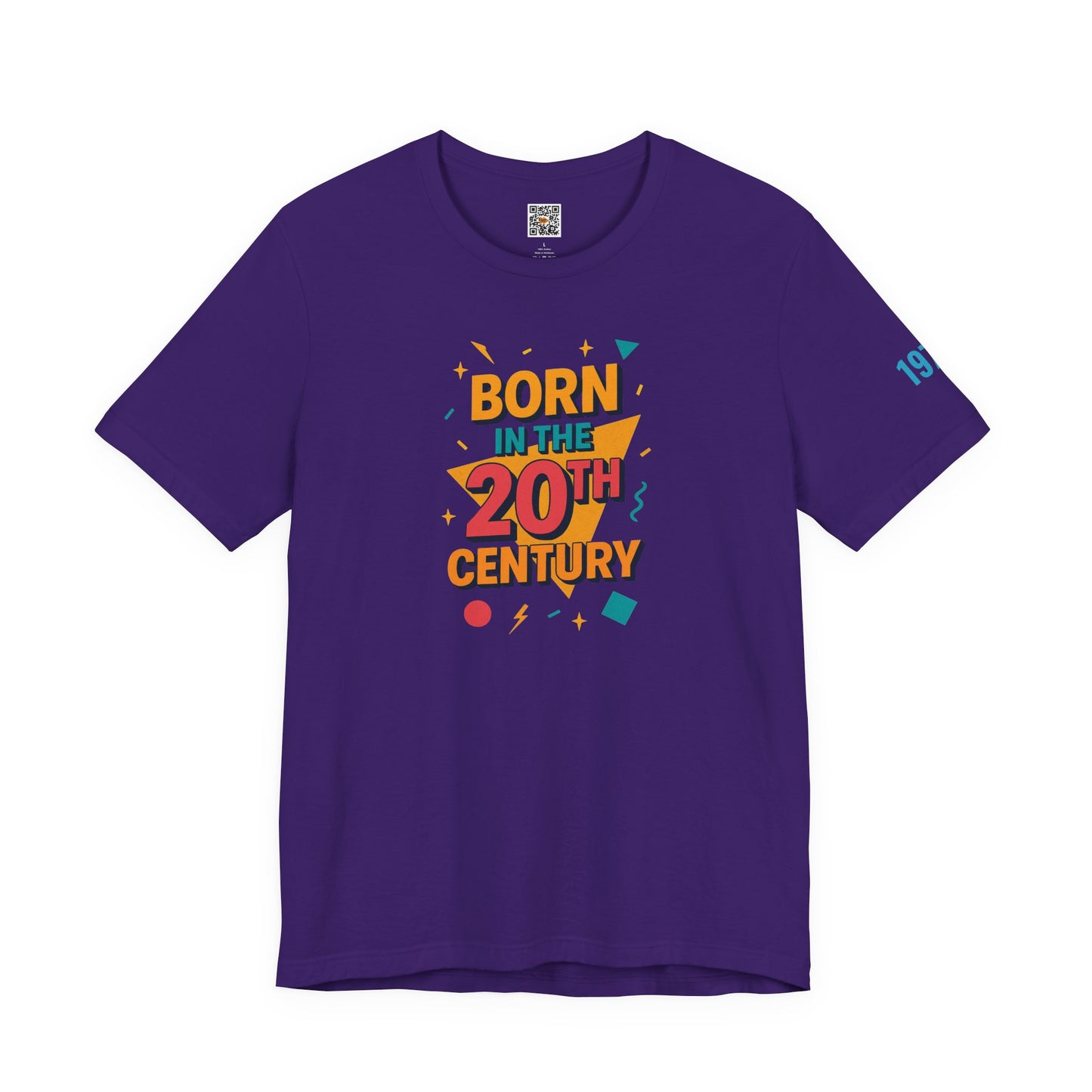 Personalize Vintage Century Born Unisex Tee