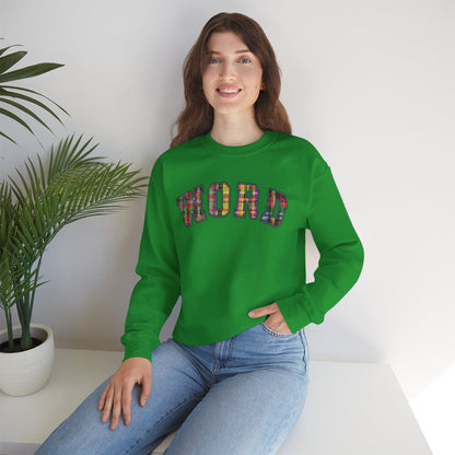 Colorful Word Sweatshirt, Cozy Graphic Pullover, Unisex Crewneck, Perfect for Casual Wear, Gift Idea for Friends, Back to School