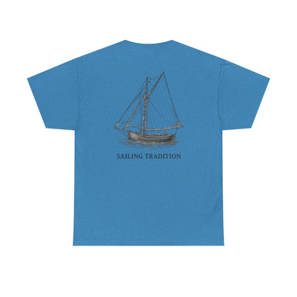 Sailing Tradition Tee - Galway, Ireland Shamrock Design