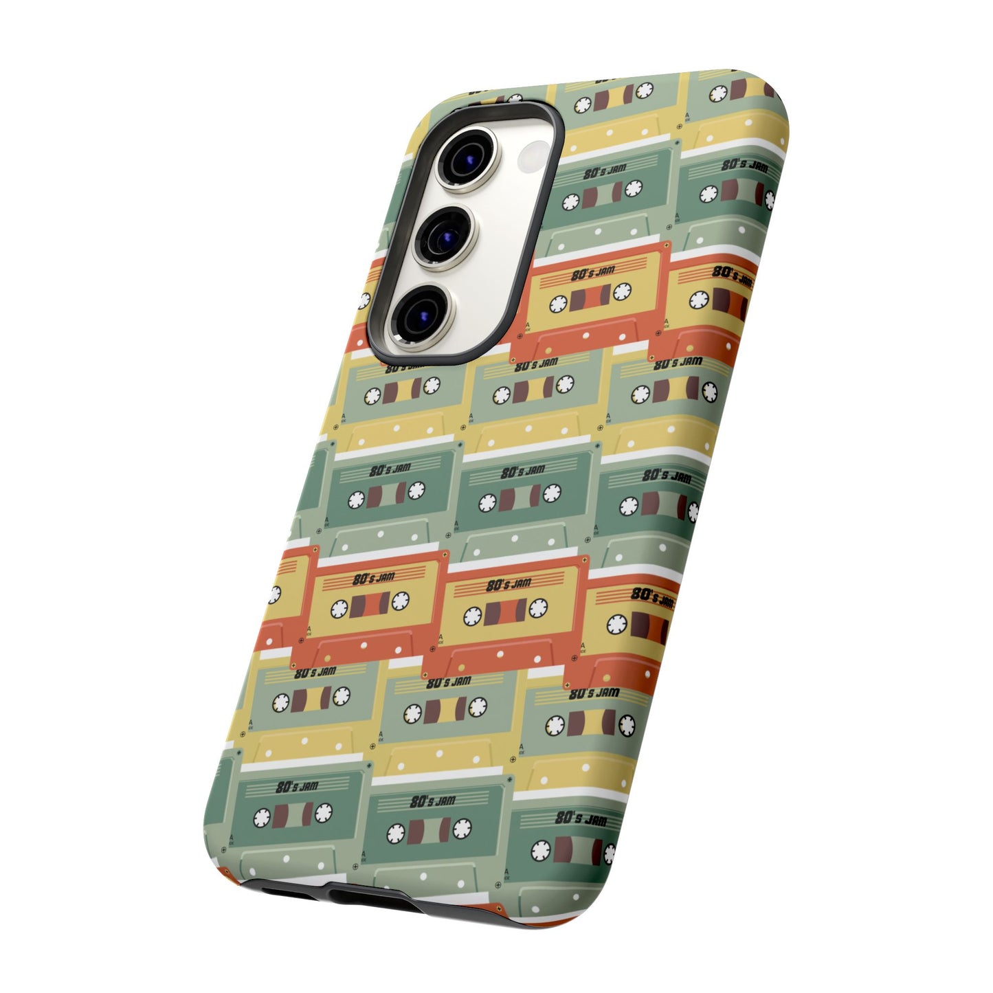 Retro Phone Case - 80s 90s Jam Cassette Tapes, Unique Gift for Music Lovers, Birthday Present, Vintage Style Phone Cover, Cassette Design