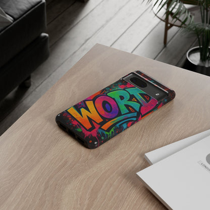 Phone Cases 90s Slang 'Word' Graffiti Tough Cases