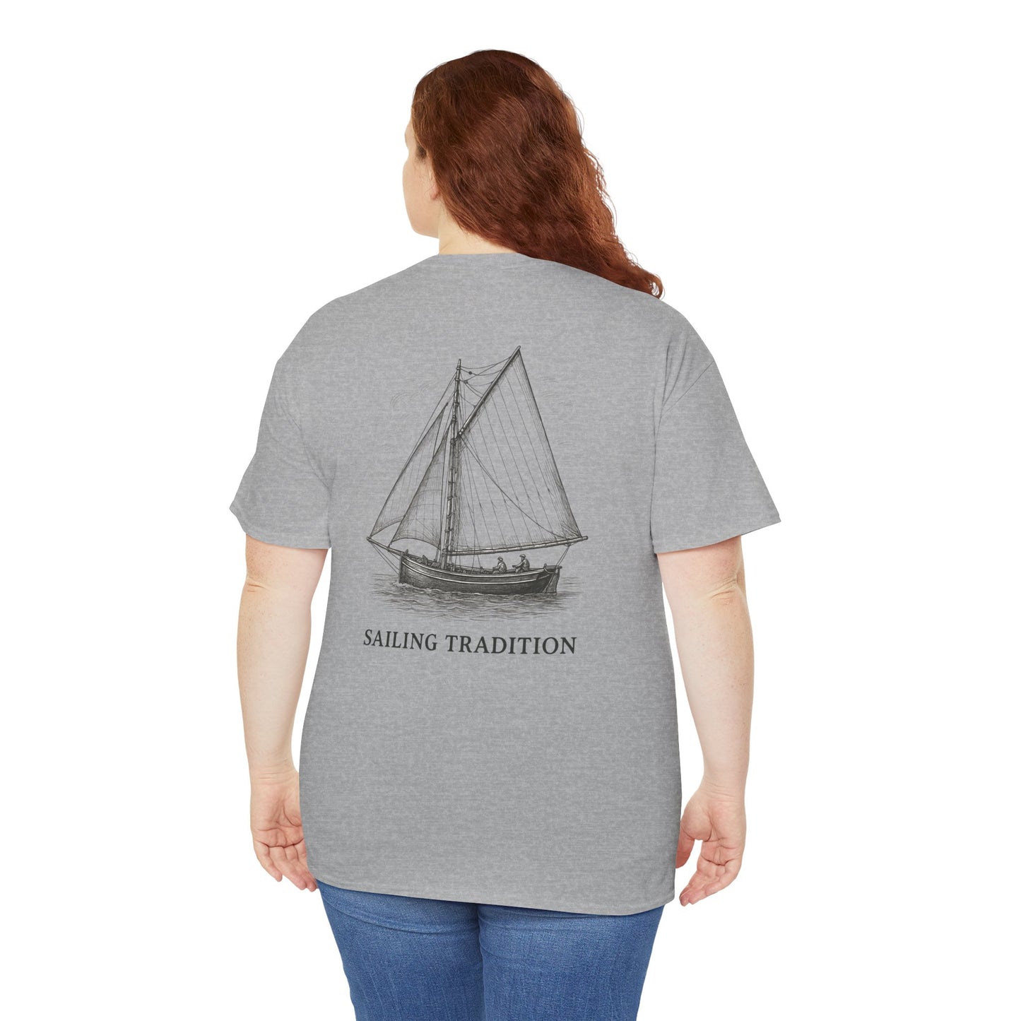 Sailing Tradition Tee - Galway, Ireland Shamrock Design