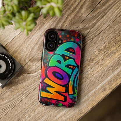 Phone Cases 90s Slang 'Word' Graffiti Tough Cases