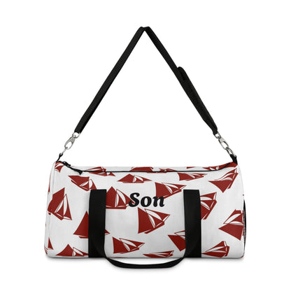 Nautical Style Duffel Bag - Perfect for Travel, Gym, Weekend Getaways, Sailor Gifts, Outdoor Adventures