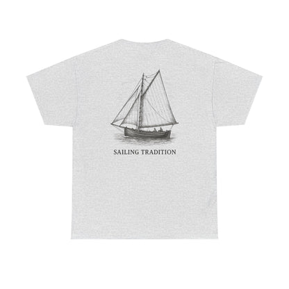 Sailing Tradition Tee - Galway, Ireland Shamrock Design