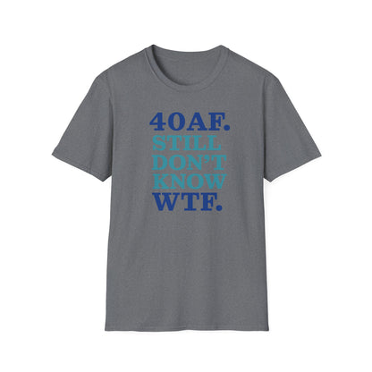 Personalized Age AF Unisex T-Shirt - WTF