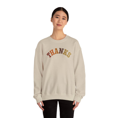 Thankful Vibes Unisex Sweatshirt, Cozy Gift for Friends, Thanksgiving Apparel, Thank You Sweatshirt, Casual Wear for All Occasions