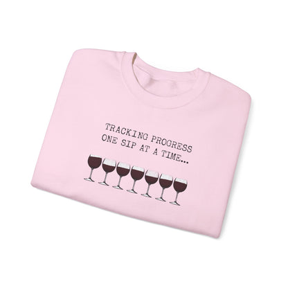 Sweatshirt with Sassy Wine Quote, Perfect for Wine Lovers, Gift for Her, Cozy Crewneck, Great for Parties or Celebrations