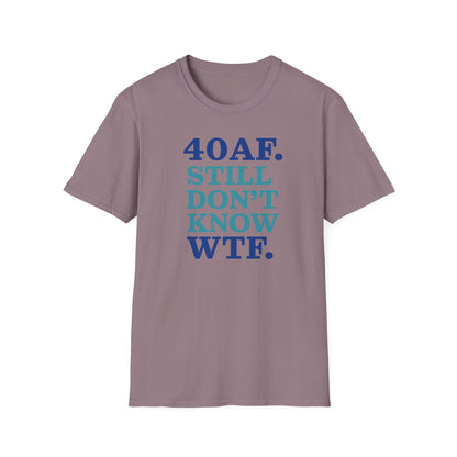 Personalized Age AF Unisex T-Shirt - WTF