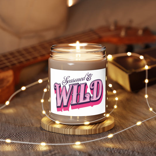 Scented Candle - Seasoned and Wild 9oz