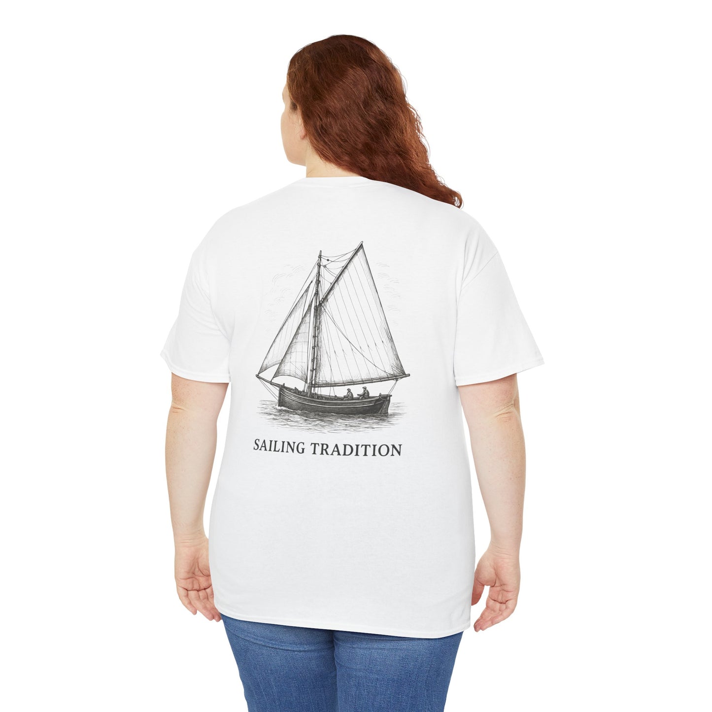 Sailing Tradition Tee - Galway, Ireland Shamrock Design