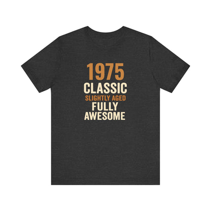 Personalized Vintage Unisex Tee with Birth Year and Name/Favorite Quote Sleeve Unisex Jersey Short Sleeve Tee