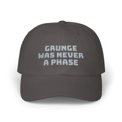 Grunge Phase Dad Cap, Vintage Style Hat, Casual Streetwear, Music Lover Gift, Trendy Accessory for Teens and Adults